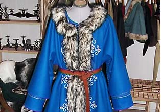Gewand Stil Mongolisch