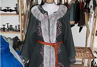 Gewand Stil Mongolisch