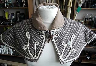 Schulterkragen meliert