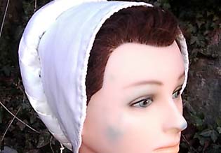 Flämische Haube Stil 16. Jh.