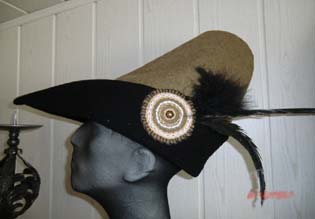 Jägerhut Stil 14. Jh.