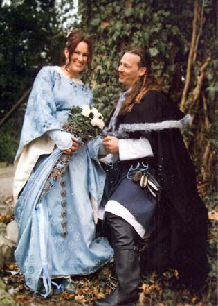 Hochzeitspaar Stil 12. Jh.