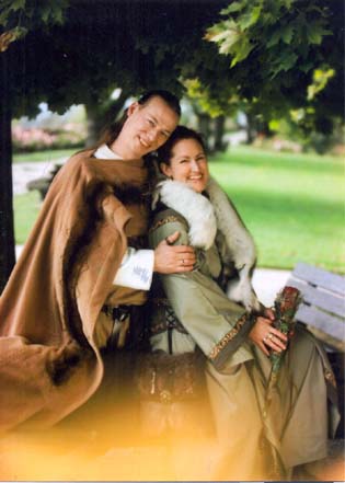 Hochzeitspaar Stil 12. Jh.