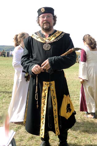 Waffenrock + Beutel Stil 13. Jh.