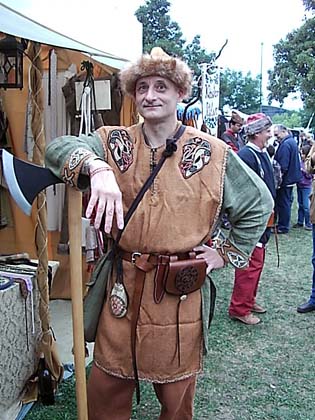 Tunika + Cyclas Handstickerei