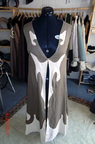 Chasuble oliv, vorne