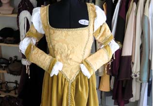 Damen Gewand/Kleid Renaissance Stil 16. Jh.